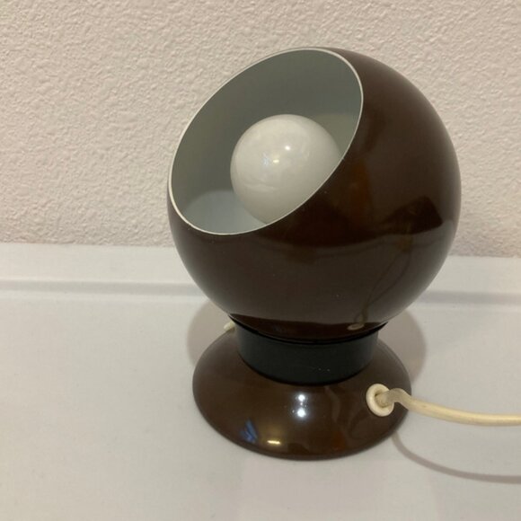 Vintage E.S. Horn Denmark Ball Lamp Aalestrup 70's Mid-Century Icon - Picture 2 of 6